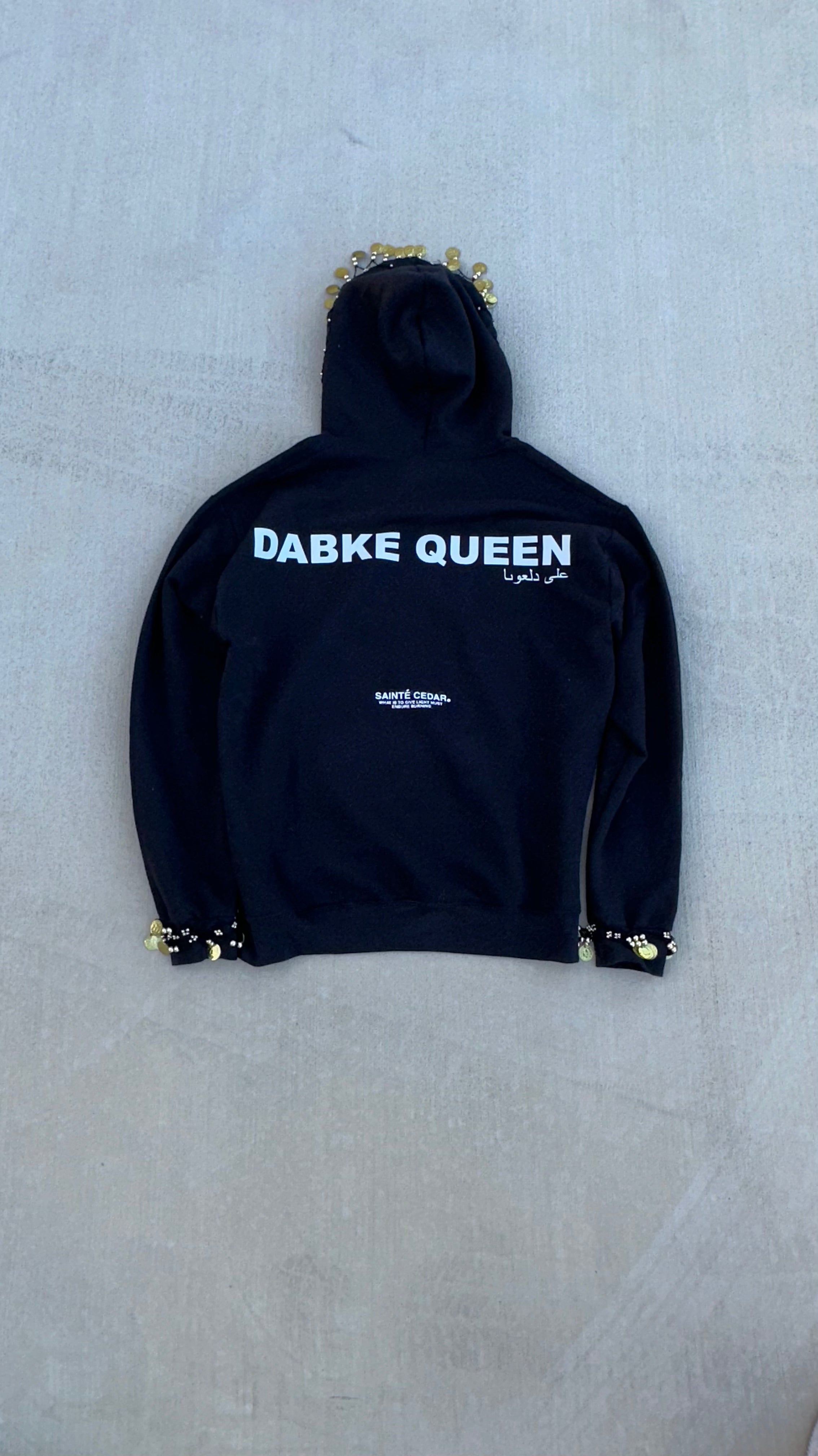 (LIMITED) LIGHT WEIGHT DABKE QUEEN HOODIE